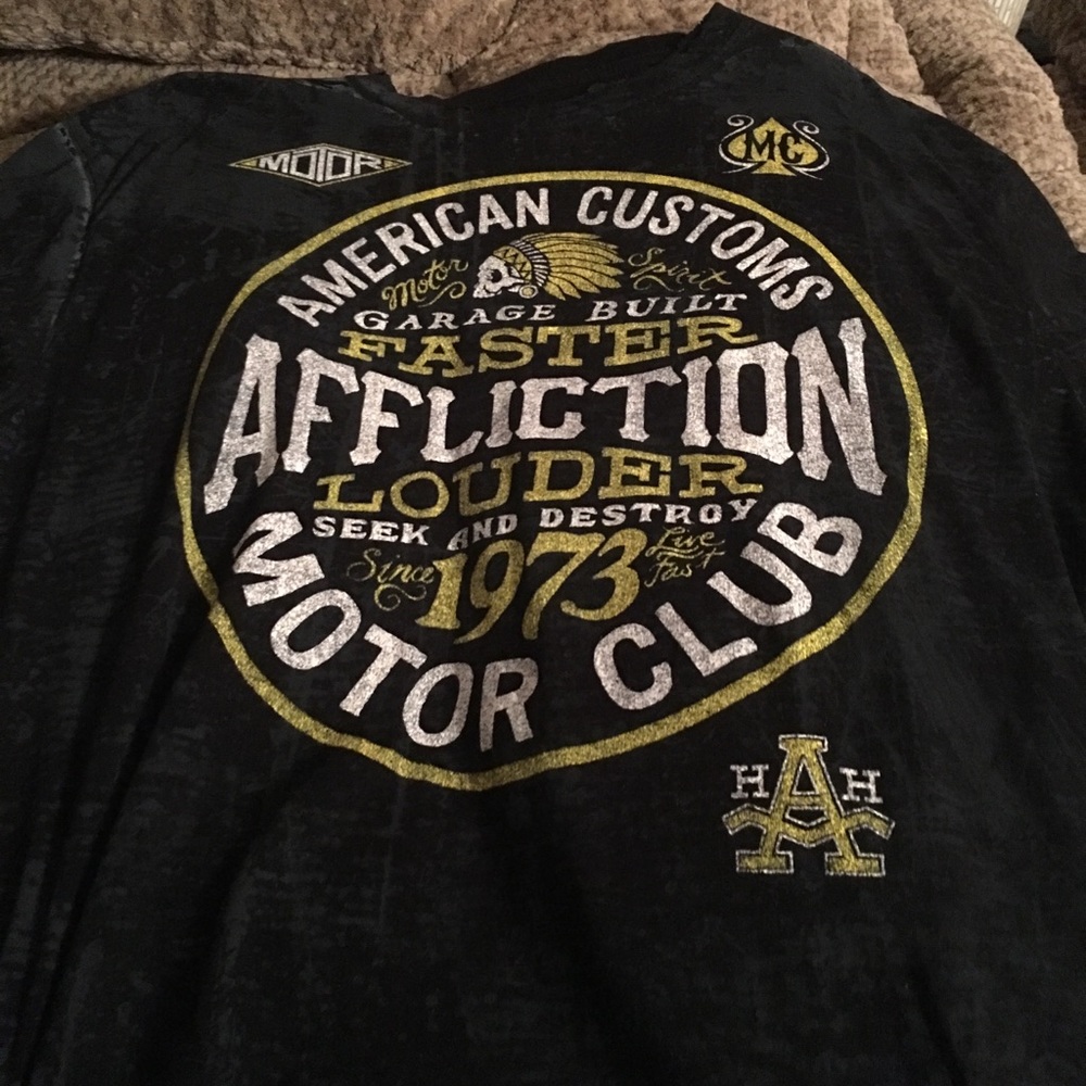 Men’s Affliction Double Sided Shirt